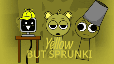 Yellow Colorbox But Sprunki: Vibrant Music Mod
