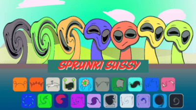 Sprunki Sussy: Hilarious Sus Gameplay Mod
