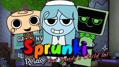 Sprunki Retake: Dandy's World - Gentle Music Game
