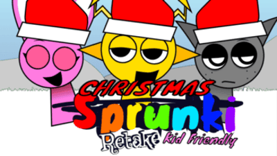 Sprunki Retake FE Christmas: Festive Music Maker
