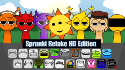 Sprunki Retake HD Edition: Remastered Music Creation
