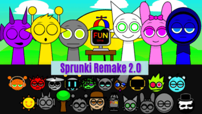 Sprunki Remake 2.0:  Music Creation Game
