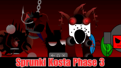 Sprunki Kosta Phase 4: Darker, More Intense Music
