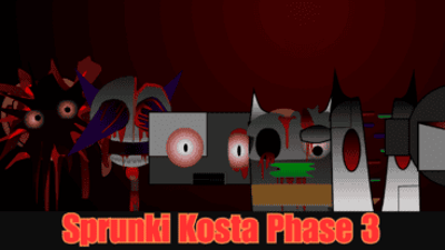 Sprunki Kosta Phase 3: Darker, Immersive Gameplay
