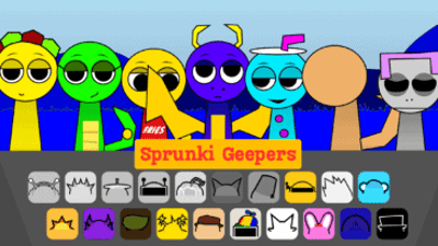 Sprunki Geepers: Hilarious Music Maker
