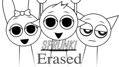 Sprunki Erased: Monochrome Music Game
