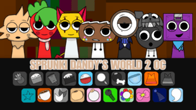 Sprunki Dandy’s World 2.0: New Music Creation Game
