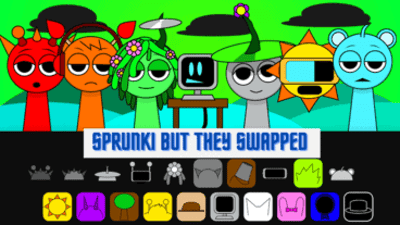 Sprunki But They Swapped: Remix Your Music
