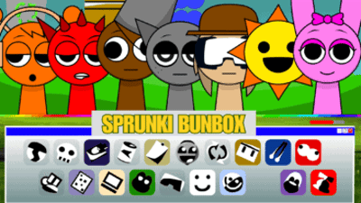 Sprunki Bunbox: Adorable Bunny Music Maker
