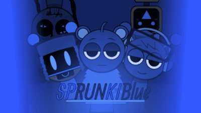 Sprunki Blue: Soothing Blues Music Mod
