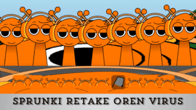 Sprunki Retake Oren Virus: Orange Musical Mod
